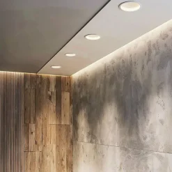 QAZQA Set mit 6 Einbaustrahler weiß dreh- und neigbar - Legierung