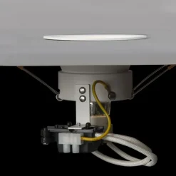 QAZQA Set mit 6 Einbaustrahler weiß dreh- und neigbar - Legierung