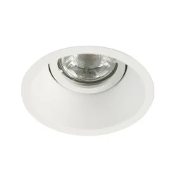 QAZQA Set mit 6 Einbaustrahler weiß dreh- und neigbar - Legierung