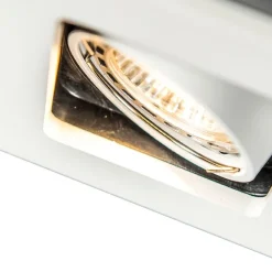 QAZQA Set mit 10 Einbaustrahlern weiß einstellbar - Qure