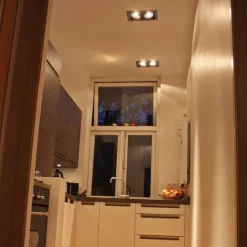 QAZQA Set mit 6 Einbaustrahlern Stahl AR111 Verstellbar 2-Lichter - Oneon