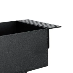 QAZQA Set mit 6 Einbaustrahlern schwarz GU10 70mm 2-flammig randlos - Oneon