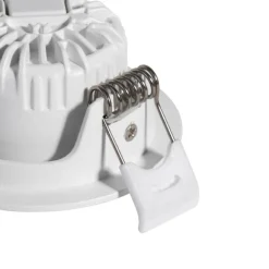 QAZQA Set mit 6 Einbaustrahlern Weiß Neigbar 6,5 cm inkl. LED IP54 Ultra Slim - Pupil