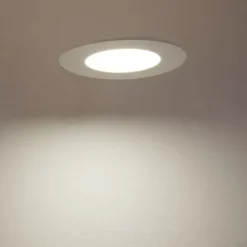 QAZQA Set mit 6 Einbaustrahlern weiß inkl. Dim-to-Warm LED 7W IP65 - Blanca