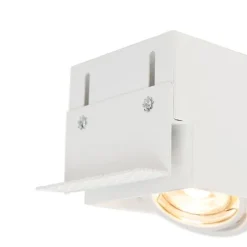 QAZQA Set mit 6 Einbaustrahlern Weiß Verstellbar Rahmenlos 3-Lichter - Oneon