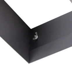 QAZQA Set mit 3 Einbaustrahlern, schwarz, GU10 AR111, randlos, 2-flammig – Oneon