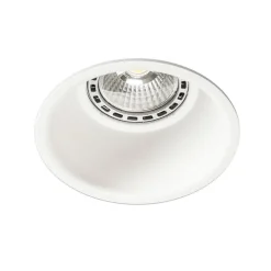 QAZQA Set mit 6 Einbaustrahlern weiß rund - Dept