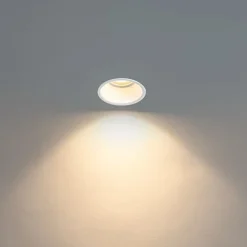 QAZQA Set mit 6 Einbaustrahlern weiß GU10 50mm IP44 - Dept