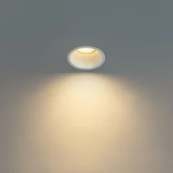 QAZQA Set mit 6 Einbaustrahlern weiß GU10 70mm IP44 - Dept