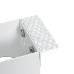 QAZQA Set mit 6 Einbaustrahlern weiß GU10 50mm 2-flammig ohne Rahmen - Oneon