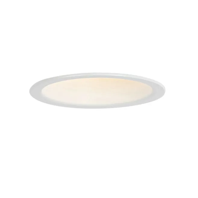 QAZQA Set mit 6 Einbaustrahlern weiß GU10 35mm IP44 - Dept