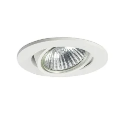 QAZQA Set mit 6 Einbaustrahlern weiß neigbar - Cisco