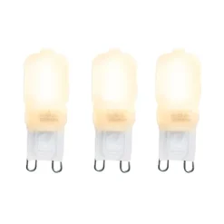 LUEDD Set mit 3 G9-LED-Lampen CUTE PC 2W 200 lm 2700K