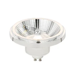 LUEDD Set mit 5 GU10 dimmbare LED-Lampe AR111 weiß 11W 810 lm 2700K