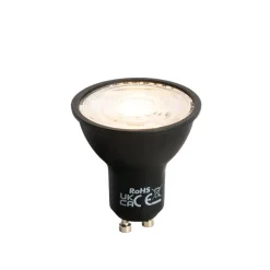 LUEDD Set mit 5 GU10 LED-Lampe schwarz 7W 610 lm 3000K