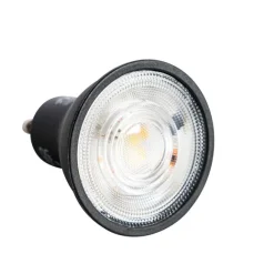 LUEDD Set mit 5 GU10 LED-Lampe schwarz 7W 610 lm 3000K