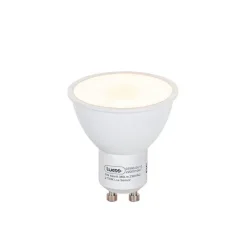 LUEDD Set mit 5 GU10 LED-Lampen mit Dämmerungssensor 5W 380lm 2700K