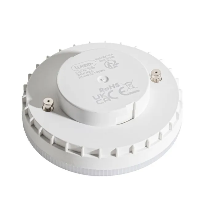 LUEDD Set mit 5 GX53 LED-Lampen 7W 750 lm 3000K