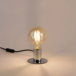 Calex Set mit 3 intelligenten E27-LED-Lampen, dimmbar bis warm, G95 Goldline, 7 W, 806 lm, 1800 K – 3000 K