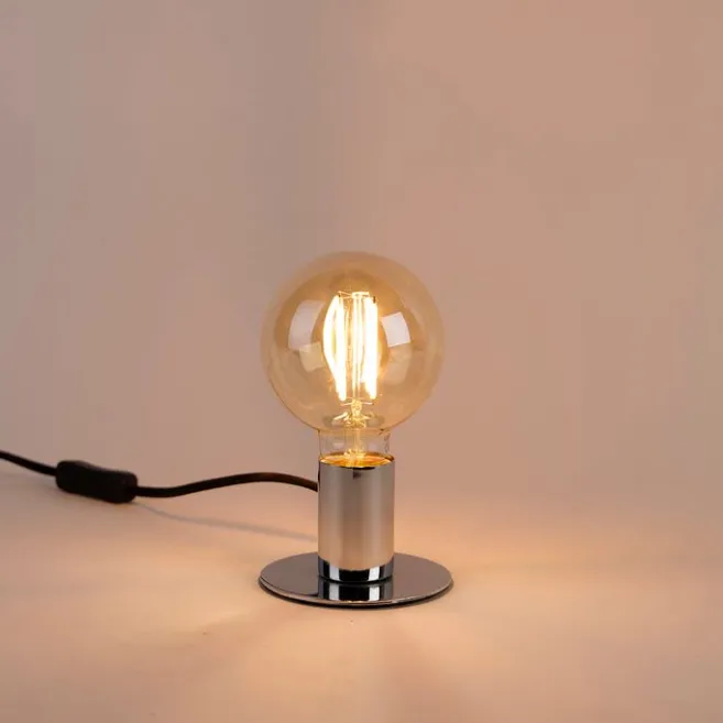 Calex Set mit 3 intelligenten E27-LED-Lampen, dimmbar bis warm, G95 Goldline, 7 W, 806 lm, 1800 K – 3000 K