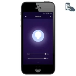 LUEDD Set mit 3 intelligenten GU10 RGBW-LED-Lampen 5W 350 lm 2200-4000K