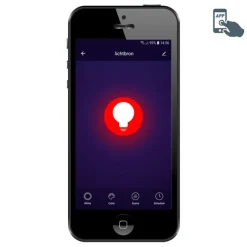 LUEDD Set mit 3 intelligenten GU10 RGBW-LED-Lampen 5W 350 lm 2200-4000K