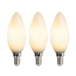 LUEDD Set mit 3 LED-Lampen E14 2W 180 Lumen 2350K