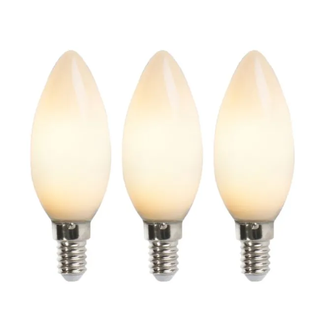 LUEDD Set mit 3 LED-Lampen E14 2W 180 Lumen 2350K