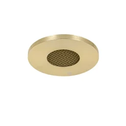 QAZQA Set mit 6 modernen Badezimmer-Einbaustrahlern Gold IP54 - Shed Honey