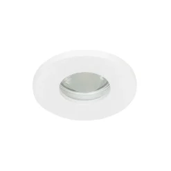 QAZQA Set mit 6 modernen Badezimmer-Einbauspots weiß - Shed