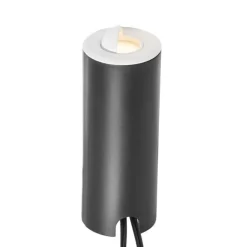 QAZQA Set mit 5 modernen Bodeneinbaustrahlern weiß inkl. LED IP67 - Linsey