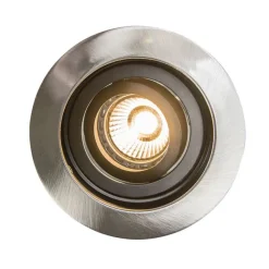 QAZQA Set mit 5 modernen Einbaustrahlern Stahl - Rondoo