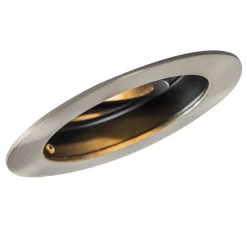 QAZQA Set mit 5 modernen Einbaustrahlern Stahl - Rondoo