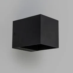 QAZQA Set mit 2 modernen Wandleuchten schwarz - Transfer