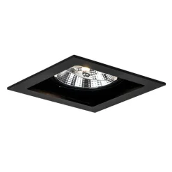 QAZQA Set mit 6 Moderner Einbau Spot schwarz 18 cm verstellbar - Artemis 111