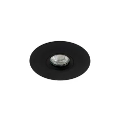 QAZQA Set mit 6 Moderner Einbaustrahler schwarz 12 cm - Buco