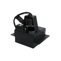 QAZQA Set mit 6 schwarzen Einbauleuchten GU10 70 mm randlos - Oneon