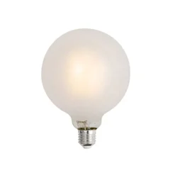 LUUMR Set mit 5 Smart E27 Dimmbare LED-Glühbirnen G125 Matt 7W 806lm 2700-6500K