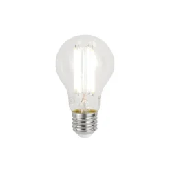 QAZQA Set mit 3 smarten E27 dimmbaren LED-Glühbirnen A60 7W 806LM 2700-6500K inkl. Zigbee Smart Hub
