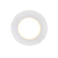 QAZQA Set mit 12 weißen Einbauleuchten inkl. Dim-to-Warm LED 7W IP65 - Blanca