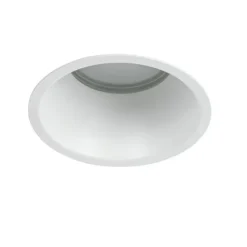 QAZQA Set mit 12 weißen Einbauleuchten GU10 70 mm IP44 - Dept