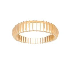 Trio Leuchten Skandinavische Deckenleuchte Beige 60cm inkl. LED - Monte