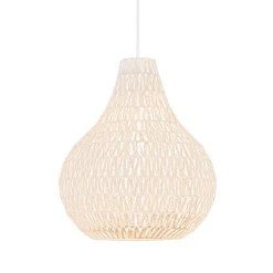 Kinder QAZQA Skandinavische Hängelampe weiß 45 cm - Lina Drop