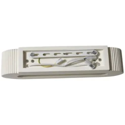 QAZQA Skandinavische Wandleuchte Beige UFO 2-flammig - Plaster