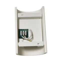 QAZQA Skandinavische Wandleuchte Beige Halbkreis 2-flammig - Plaster