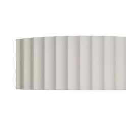 QAZQA Skandinavische Wandleuchte Beige Organic - Plaster