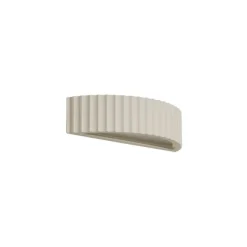 QAZQA Skandinavische Wandleuchte Beige Organic - Plaster