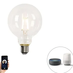 LUEDD Smart E27 dimmbar in Kelvin LED-Lampe G95 4,5W 470 lm 1800-4000K