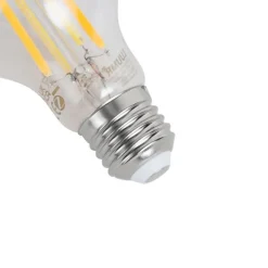 LUUMR Smart E27 Dimmbare LED-Glühbirne A60 Klar 7W 806lm 2700-6500K