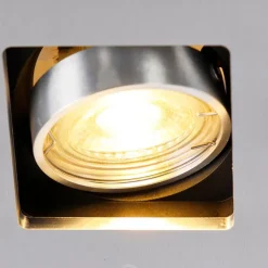 QAZQA Smart Einbau-Strahler Aluminium inkl. WiFi GU10 schwenkbar - Qure